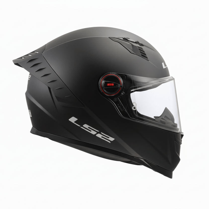 Casco LS2 816 Cosmos Solid Negro / Mate